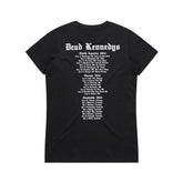 Dead Kennedys - Logo Tour  2014 - Womens Black T-shirt (Limited Tour Item)